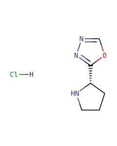 Astatech (S)-2-(PYRROLIDIN-2-YL)-1,3,4-OXADIAZOLE HCL; 1G; Purity 95%; MDL-